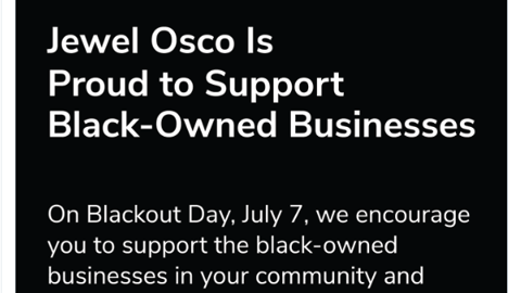 Albertsons #BlackoutDay Tie-In